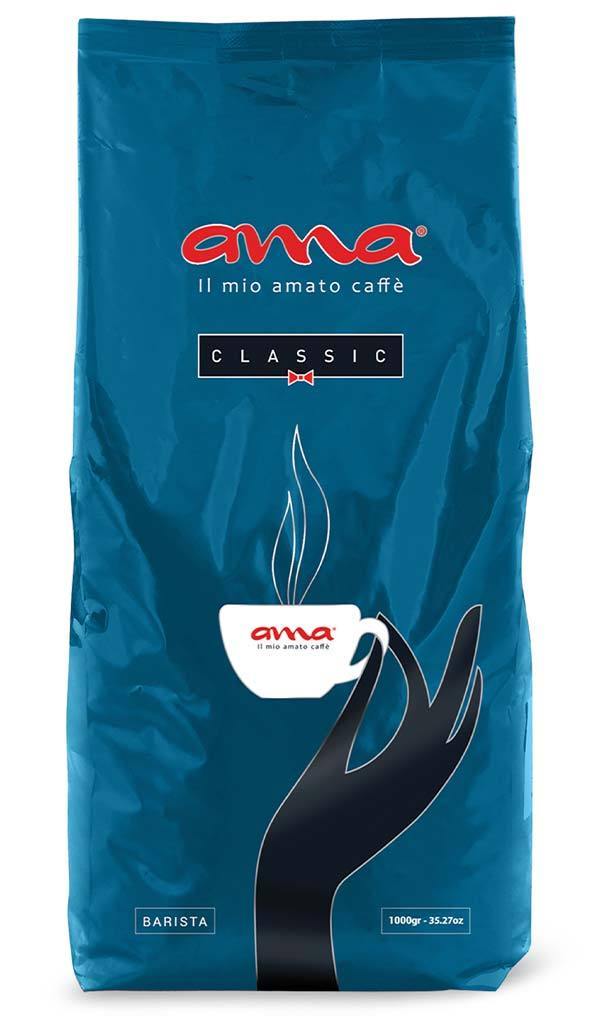 ama® Classic coffee beans 1000g – the ama® Barista line 1kg - ama cafe