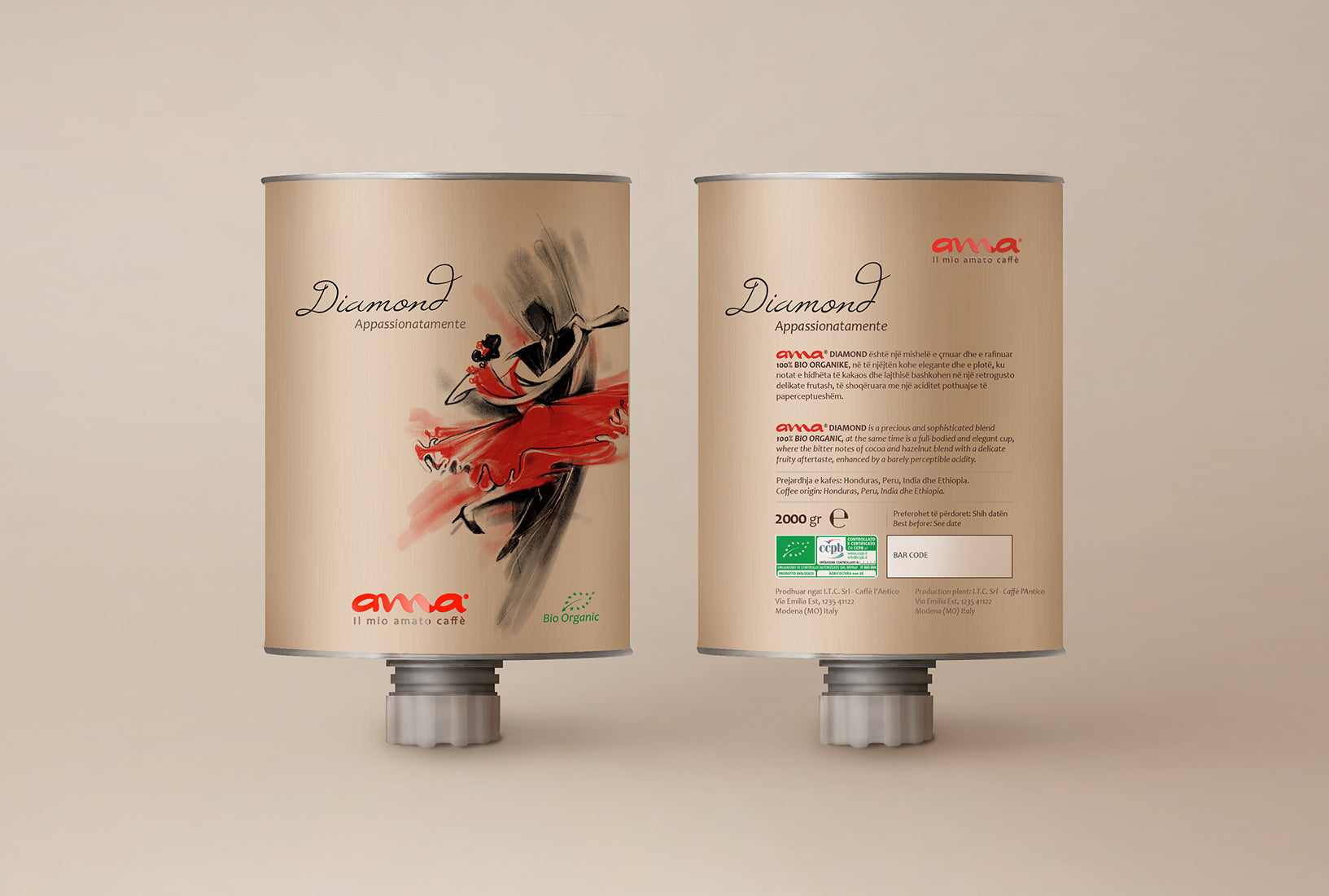 ama® Diamant 100 % BIO – Blechdose 2 kg